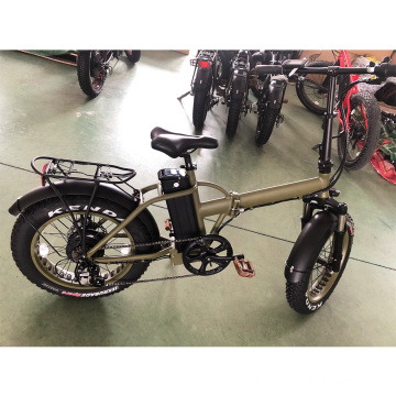 48v500W 20''x4.0 Snow/Beach bicycle fat bicycle/foldable fat electric bike with 48V10.4AH Lithium Battery